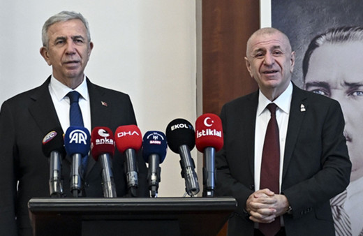 Ümit Özdağ'dan Mansur Yavaş'a teşekkür ziyareti