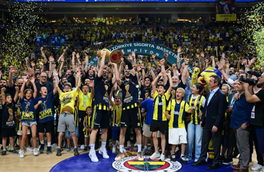 Türkiye Sigorta Basketbol Süper Ligi'nde şampiyon Fenerbahçe Beko