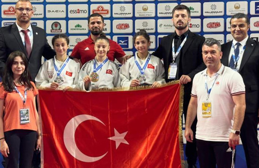 Milli judoculardan Avrupa Ümitler Şampiyonası'nda 3 madalya