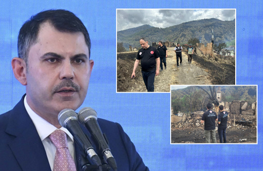 Bilecik'teki orman yangınlarıyla ilgili hasar tespit çalışmaları tamamlandı