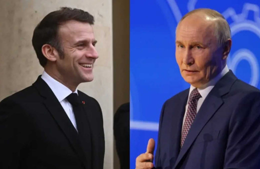 Putin ve Macron 3 yıl sonra ilk kez görüştü