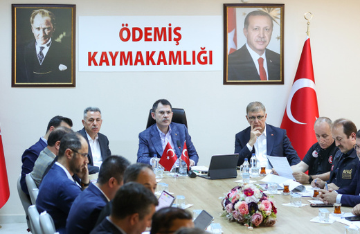 Bakan Murat Kurum: ''Yangınlardan etkilenen toplam bina sayısı 1168'e ulaştı"
