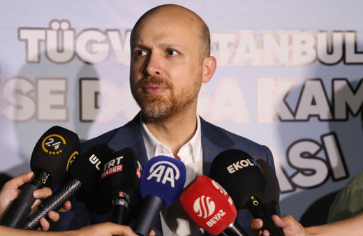 Billal Erdoğan'dan TÜGVA kampında gençlere destek
