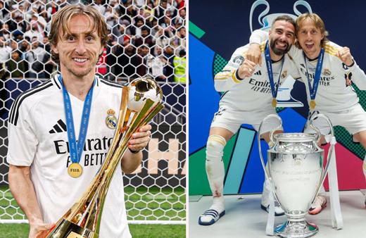 Luka Modric'in kupalarla dolu Real Madrid kariyeri sona erdi