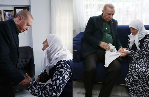 99 yaşındaki Muzaffer nine Erdoğan'a para verdi! Hasan Doğan o parayı Filistin'e yollayacak