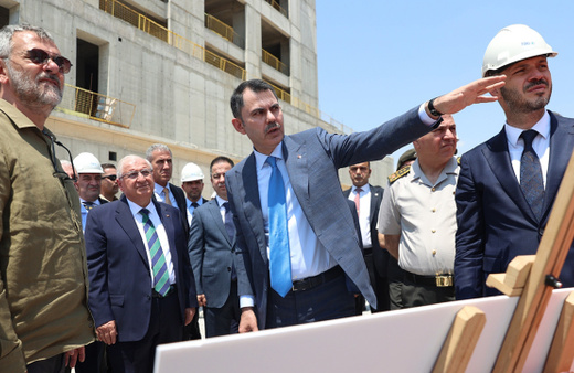 Bakan Murat Kurum'dan Ay Yıldız Yerleşkesi'ne ilişkin paylaşım
