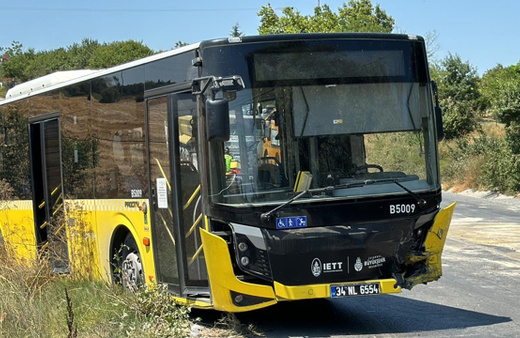 İETT otobüsüyle çarpışan otomobilin sürücüsü öldü