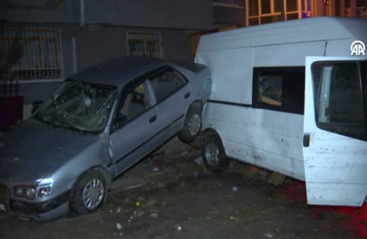 Ankara’da sağanak ve fırtına hayatı felç etti