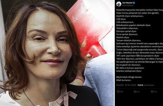 Aslı Baykal'dan CHP'ye: Bunların yalanlarına yetişmek için tim gerekli