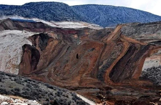 İliç'te altın madeni ocağında üretim durdu izin bekleniyor