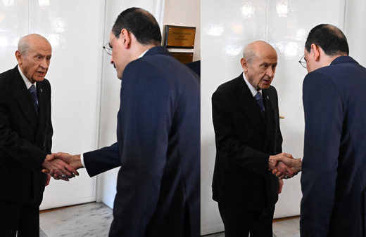 İbrahim Kalın'dan Devlet Bahçeli'ye ziyaret