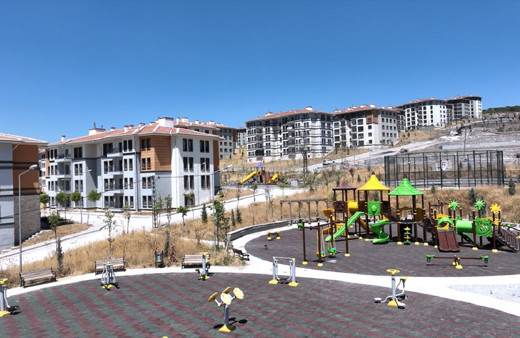 Balıkesir'de yapımı tamamlanan TOKİ'lerden paylaşım geldi!