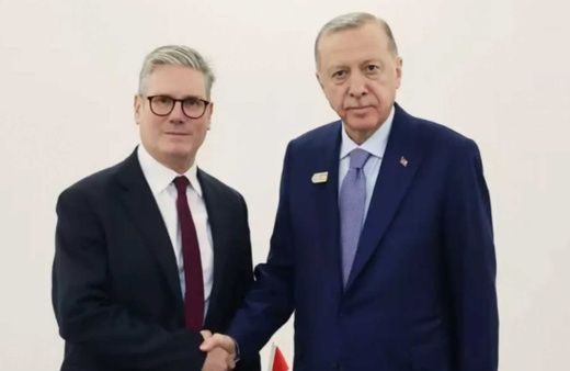 Erdoğan ile İngiltere Başbakanı Starmer arasında kritik görüşme