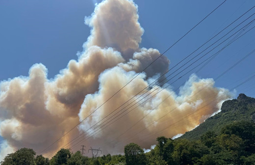 Sakarya'da yeni yangın çıktı! Geyve'de dumanlar gökyüzünü sardı