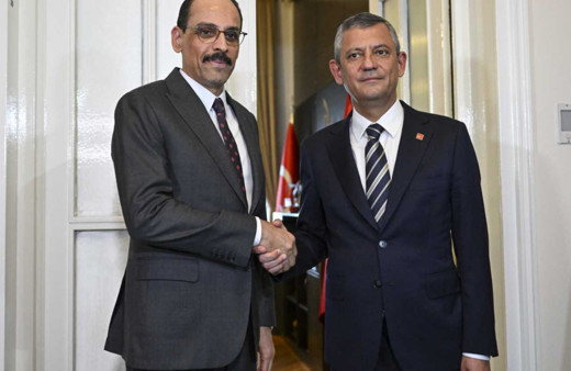 MİT Başkanı İbrahim Kalın Özgür Özel ile görüştü