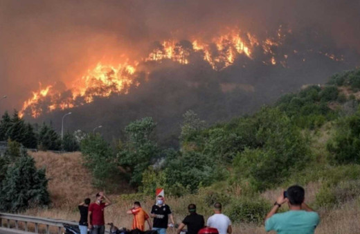 Türkiye alevlerle mücadele ediyor: 10 noktada yangın