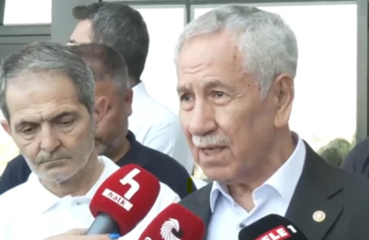 Bülent Arınç, Mehmet Murat Çalık'ı hastanede ziyaret etti: "Tutuksuz yargılama esas olmalı"