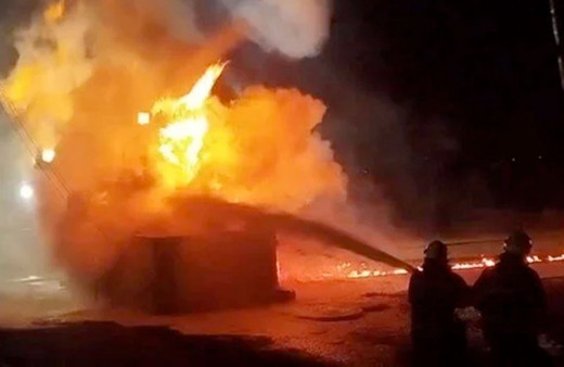 Diyarbakır'da petrol sondaj kuyusu sahasında yangın