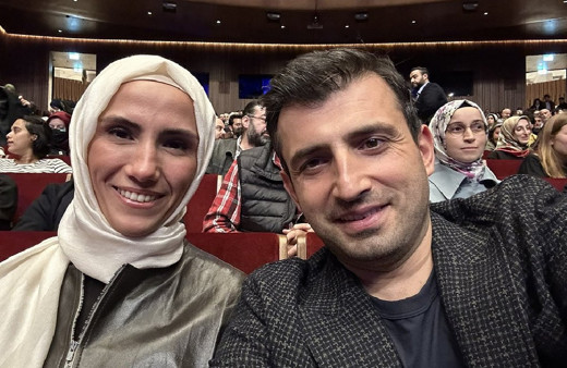 Selçuk Bayraktar Next Teknofest Sosyal'e katılan eşi Sümeyye Erdoğan'ı öyle bir karşıladı ki...