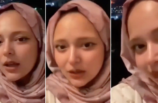 Bursa'da genç kadına tepki yağıyor! Yangını çekerken şarkı söyledi: "Yanıyor yanaklarım"