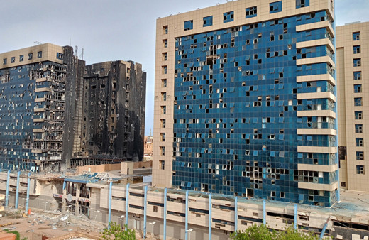 Sudan'daki iç savaş başkent Hartum'u harabeye çevirdi