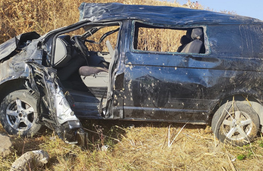 Kırklareli'nde panelvan devrildi: 1 kişi öldü, 6 kişi yaralandı