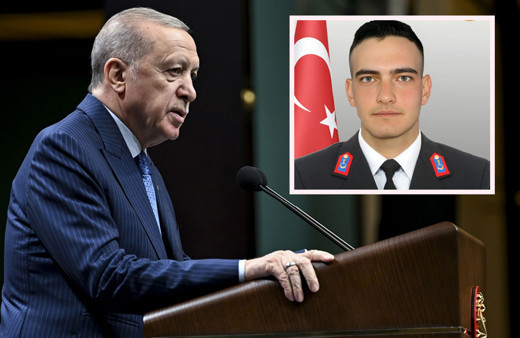 Cumhurbaşkanı Erdoğan'dan, şehit Mehmet Ali Yıldırım'ın ailesine başsağlığı mesajı