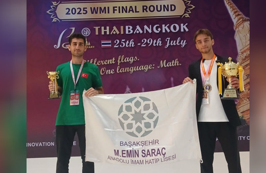 İmam hatip lisesi öğrencisi uluslararası matematik yarışmasında dünya üçüncüsü oldu