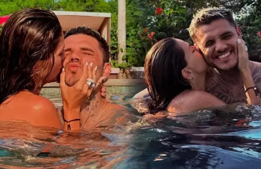 Icardi'nin hayatında fırtınalar koparken aşkını haykırdı