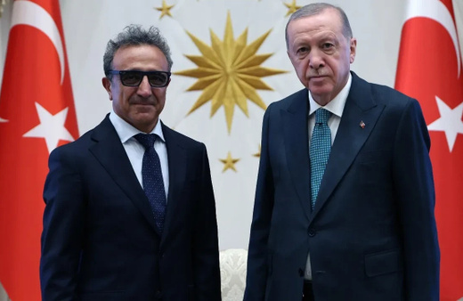 Erdoğan, Chobani CEO'su Hamdi Ulukaya ile görüştü