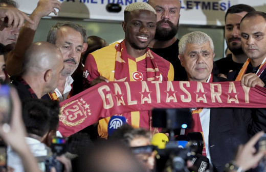 Galatasaray'ın yıldızı Victor Osimhen İstanbul'da!