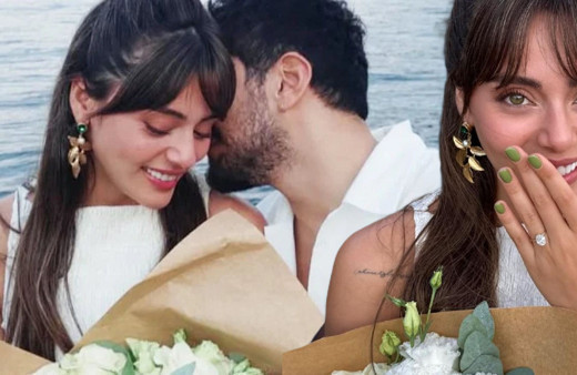 Sıla Türkoğlu'na sevgilisinden nabız yükselten evlilik teklifi