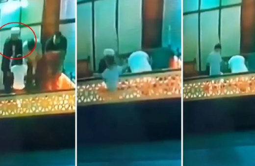 Herkes bu imamı konuşuyor: Namaz kıldığı esnada düşen çocuğu kurtardı...