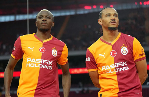 Galatasaray'da Osimhen ve Sane imzayı attı