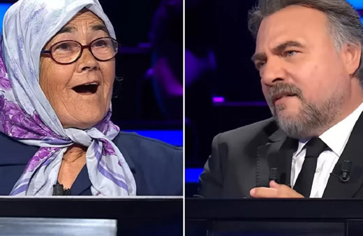 Stüdyo ve ekran başı şok yaşadı! 74 yaşındaki teyze 1milyonluk soruyu açtırdı...