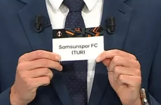 Samsunspor'un UEFA Avrupa Ligi'ndeki rakibi belli oldu