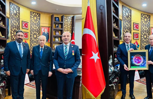 15 Temmuz Derneği’nden Devlet Bahçeli’ye ziyaret