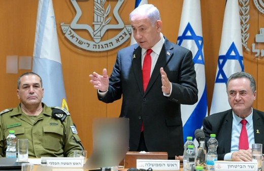 İsrail'de, Gazze'ye saldırılara ilişkin planlar soykırımcı Netanyahu'ya sunuldu