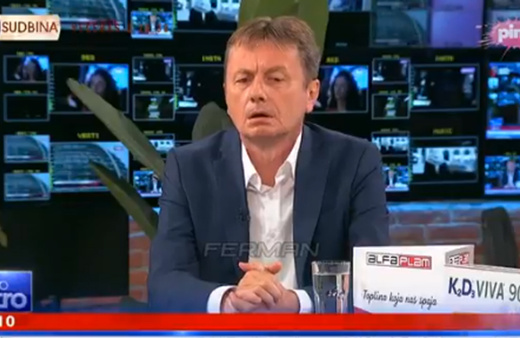 Sırp Bakan Glisic, TV canlı yayınında beyin kanaması geçirdi