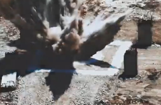 Bayraktar Akıncı Aselsan mühimmatı ile hedefi nokta atışı vurdu