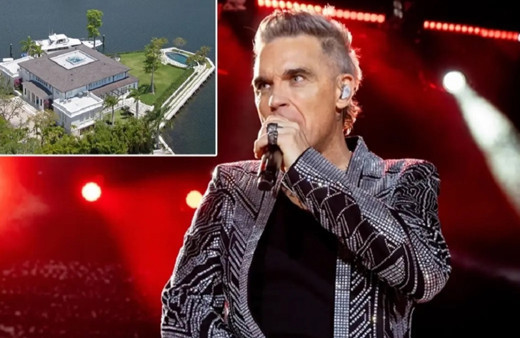 Adeta eğlence merkezi! Robbie Williams'tan 1.3 milyarlık malikane