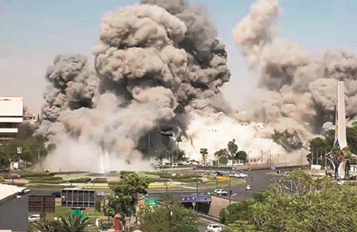 İsrail, Suriye İçişleri Bakanlığı karargahını vurdu!