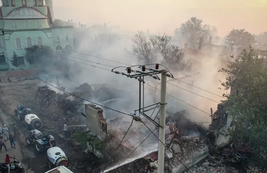 Çanakkale'deki orman yangınına ilişkin 4 kişi gözaltına alındı