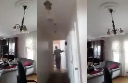 6.1 büyüklüğündeki Balıkesir depreminin en çarpıcı videosu! Baba tekrar geliyor