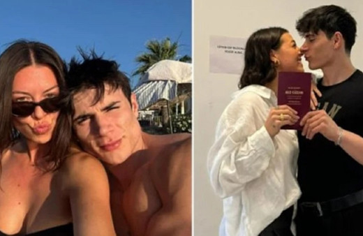 ABD'li fenomen Türkiye'de aşkı buldu! Güvenlik ile 4 haftada nikah masasına oturdu