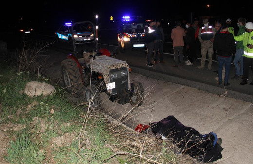 Sivas'ta korkunç kaza! Traktör devrildi, 2 kişi öldü