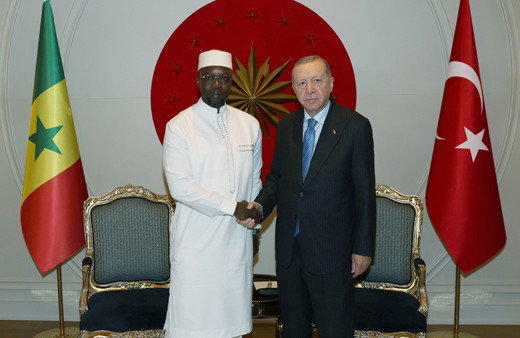 Cumhurbaşkanı Erdoğan, Senegal Başbakanı'nı kabul etti