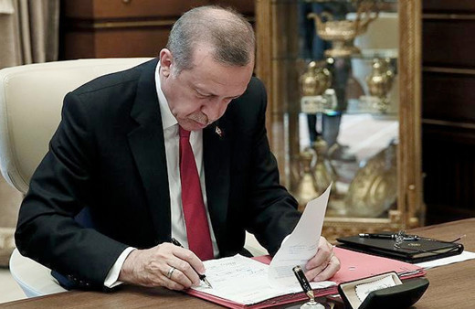 Cumhurbaşkanı Erdoğan imzaladı 2 ilin jandarma komutanı değişti.