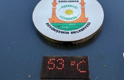 Şanlıurfa'da termometreler kırmızıya döndü! Sıcaklık 53 dereceye çıktı