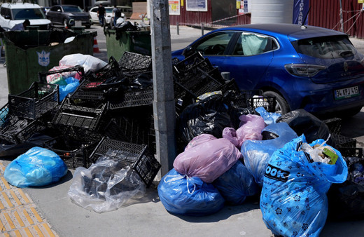İzmir'de sinekler, böcekler, fareler cirit atıyor! Toplanmayan çöpler vatandaşı isyan ettirdi